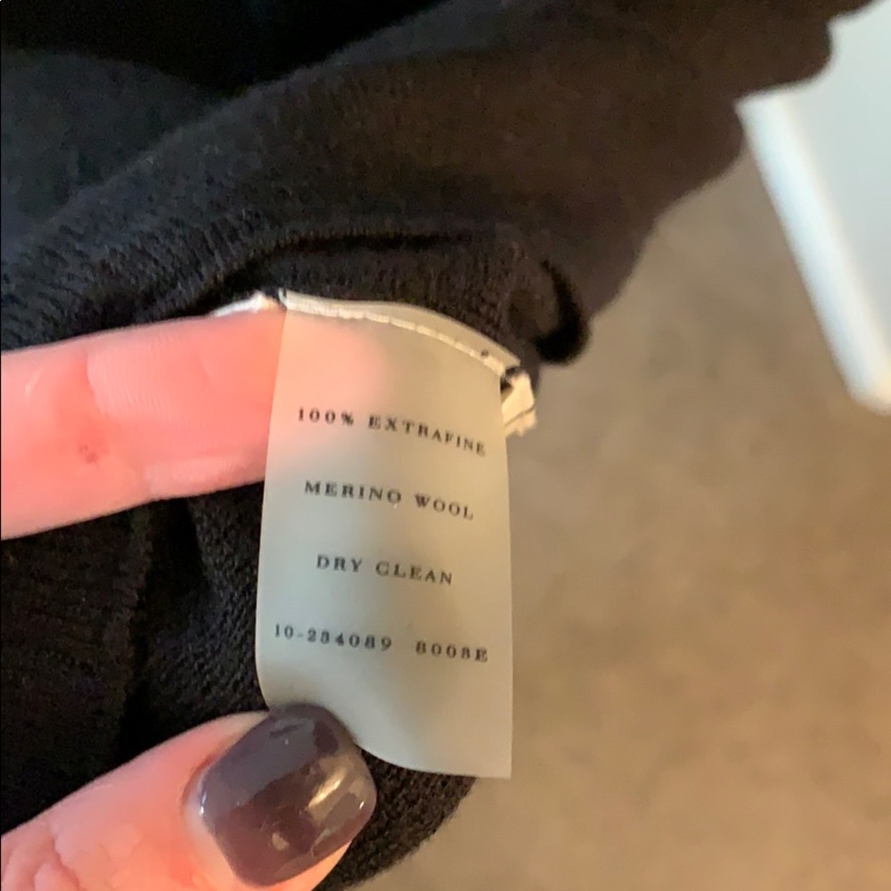Ann Taylor Black Sweater Dress - Picture 5 of 5